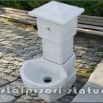 Cișmea apă curentă, gri natural, model C1.