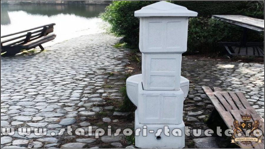 Cișmea apă curentă, gri natural, model C1. (4)