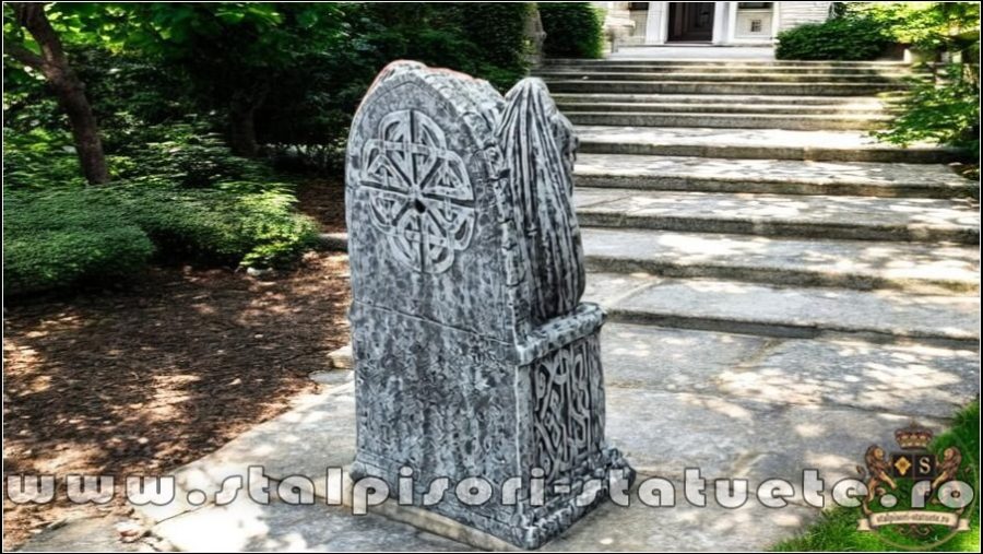 Gargoyles, satana, diavol, pe tron, model S74. (4)