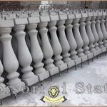 Stâlpișori, baluștri, popici, mosoare, model B8.