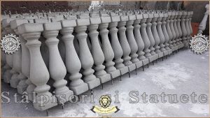 Stâlpișori, baluștri, popici, mosoare, model B8.