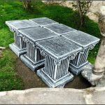 Soclu, stativ, gri patinat, model S64.