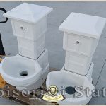 Cișmea apă curentă, gri natural, model C1.