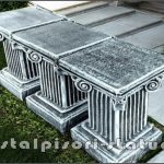 Soclu, stativ, gri patinat, model S64.