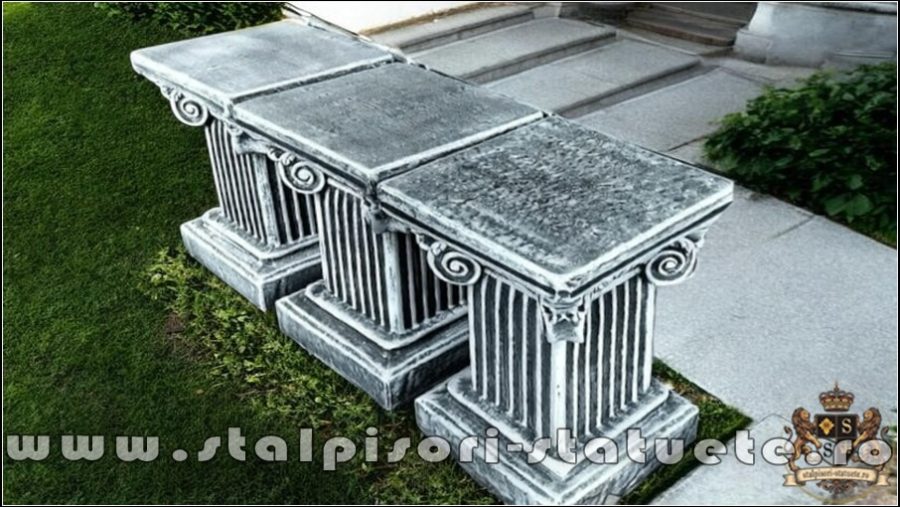 Soclu, stativ, gri patinat, model S64. (1)