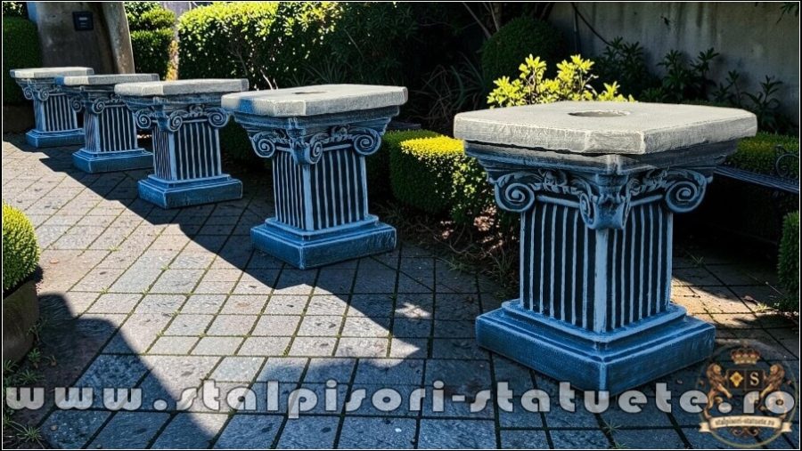Soclu, stativ, gri patinat, model S64. (4)