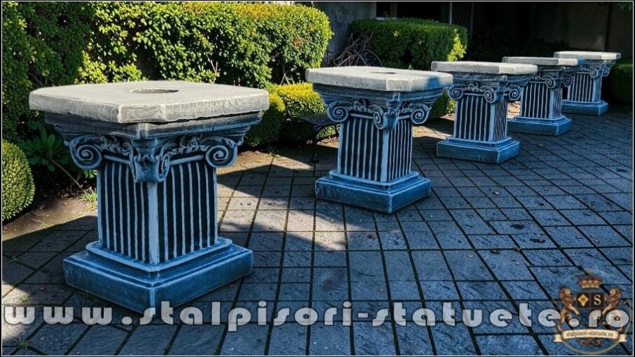 Soclu, stativ, gri patinat, model S64. (5)