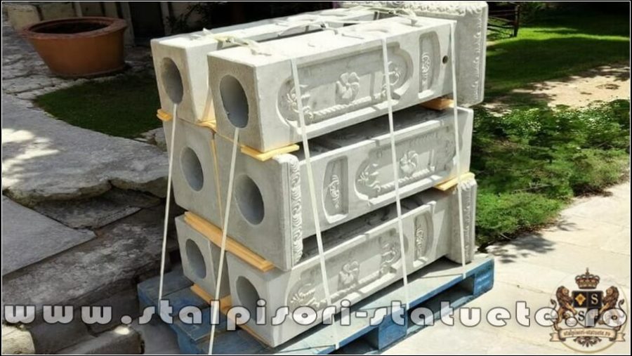 Stâlp susținere garduri, din beton, model S11. (1)