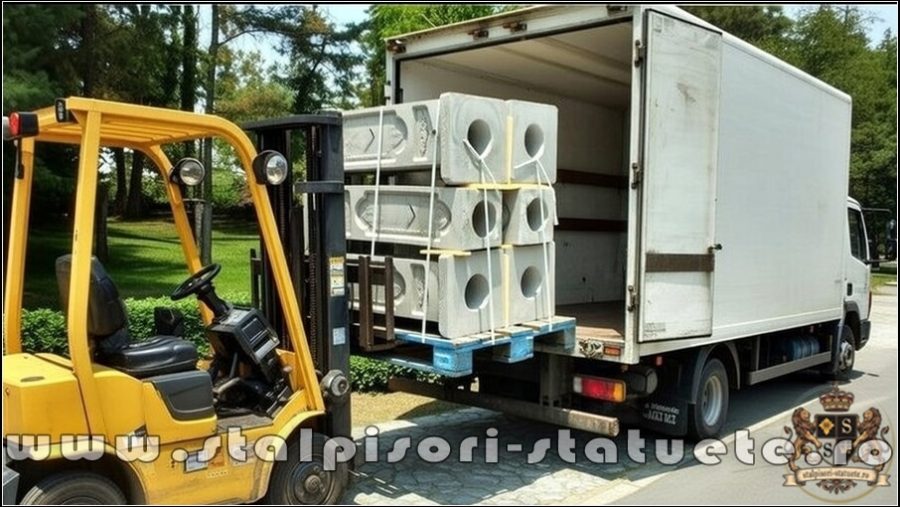 Stâlp susținere garduri, din beton, model S11. (5)