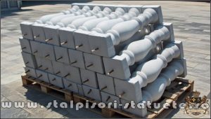 Stâlpișori, baluștri, popici, mosoare, model B1.