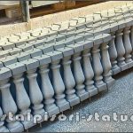 Stâlpișori, baluștri, popici, mosoare, model B8.