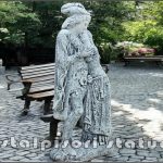 Statuetă Romeo și Julieta, gri patinat, model S55.