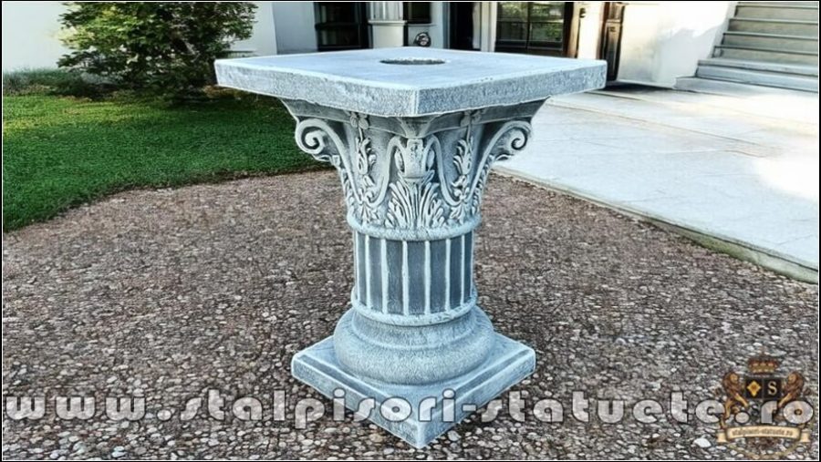 Soclu, stativ, gri patinat, model S6. (3)