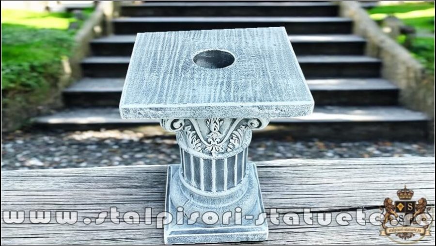 Soclu, stativ, gri patinat, model S6. (4)