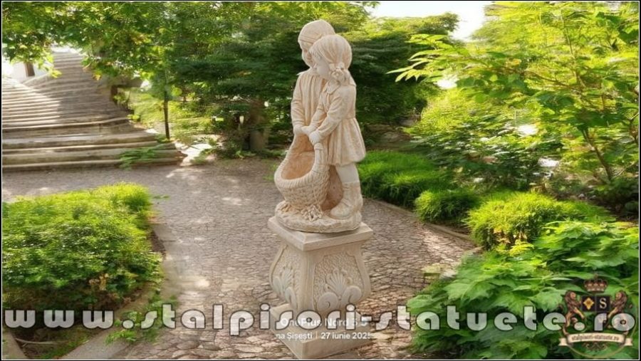 Set copii cu soclu, galben patinat, model S7-S27. (3)