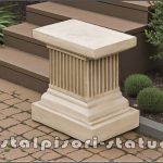 Soclu, stativ, galben antichizat, model S108.