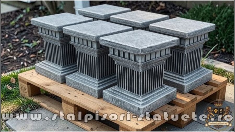 Soclu, stativ, gri antichizat, model S107. (4)