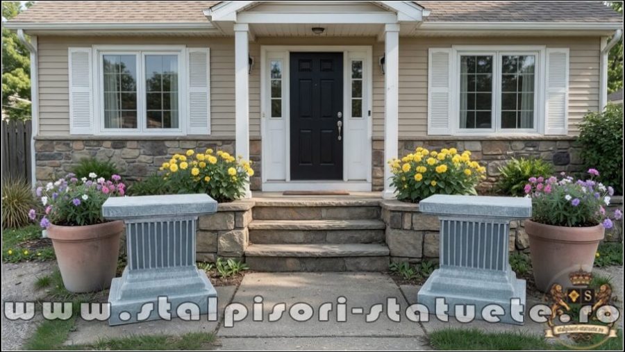 Soclu, stativ, gri antichizat, model S108. (5)