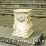 Soclu, stativ, galben antichizat, model S109.