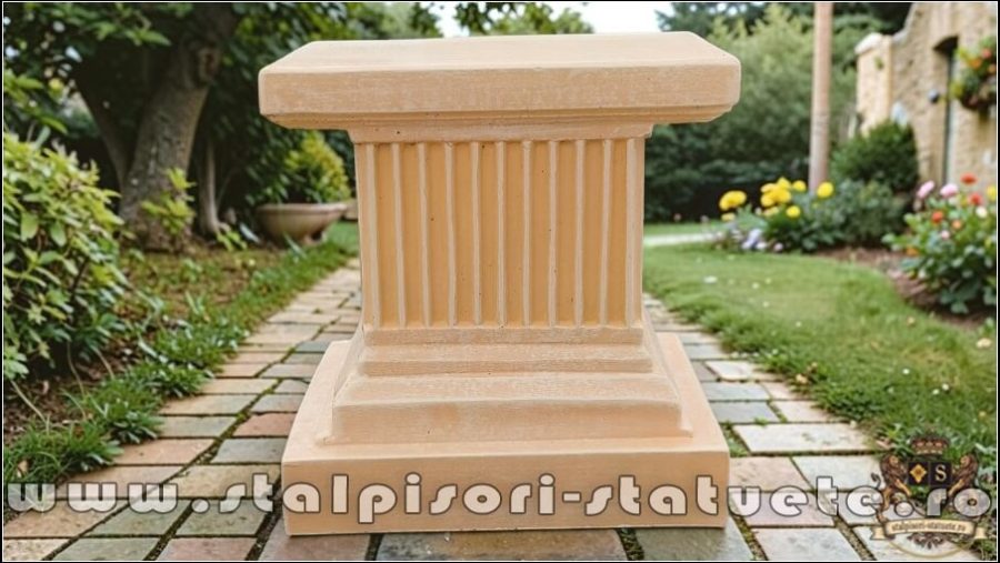 Soclu, stativ, galben antichizat, model S108. (3)