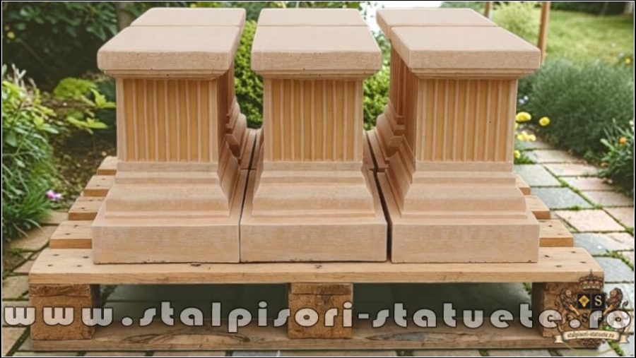 Soclu, stativ, galben antichizat, model S108. (4)