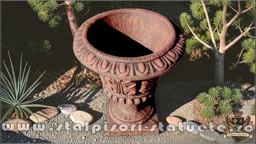 Vază vița-de-vie, terracotta patinat, model V3. (3)