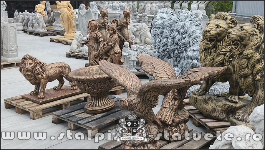 statui ciment arămiu antichizat (2)