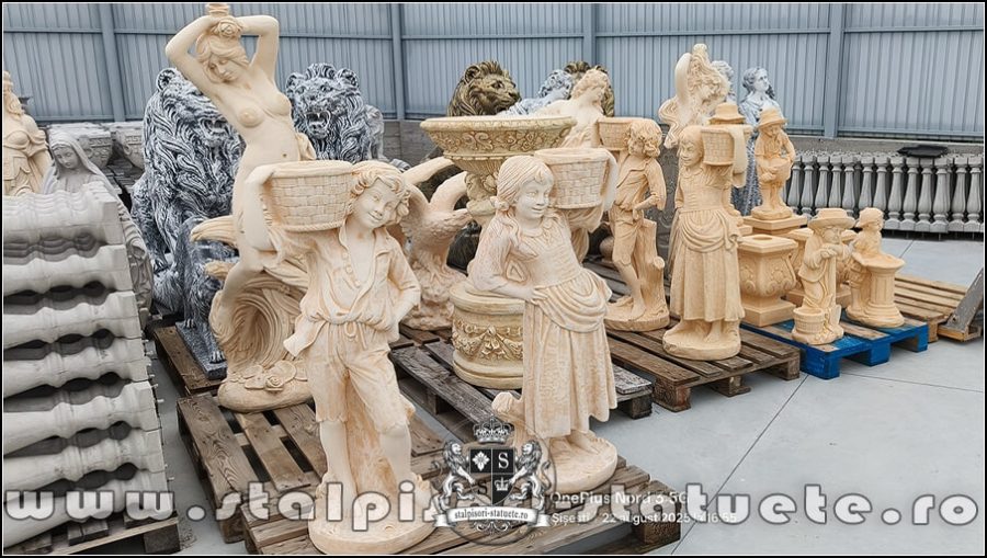 statui curte galben antichizat (1)