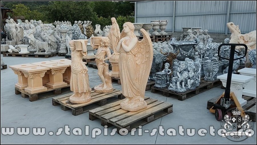 statui curte galben antichizat (4)